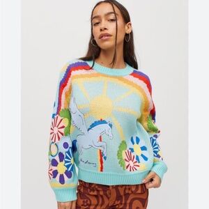 House of Sunny Technicolor Sweater